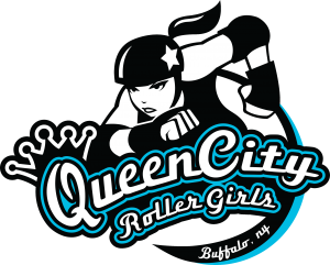 Queen city roller girls logo
