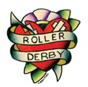 Mini Roller Derby Sticker